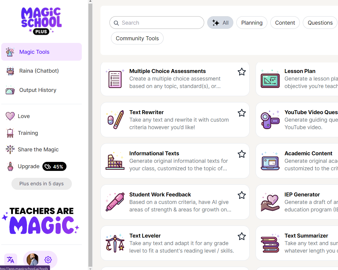 MagicSchool AI Built For Schools